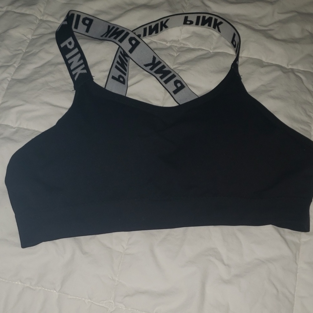 Black Sports Bra